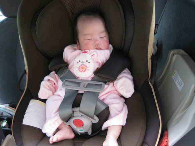 妊婦さん・赤ちゃんのシートベルト着用法